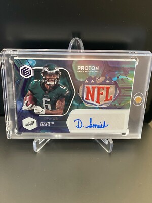2021 Panini Elements Proton DeVonta Smith RPA Patch Auto One of One 1/1  