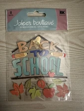 Jolee's Boutique Back to School Phrase Title Sticker Scrapbooking