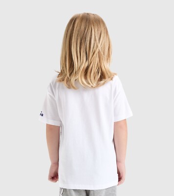 T-Shirt Manica Lunga Diadora Core - Unisex Per Bambini E Ragazzi, 100% Cotone - Foto 8