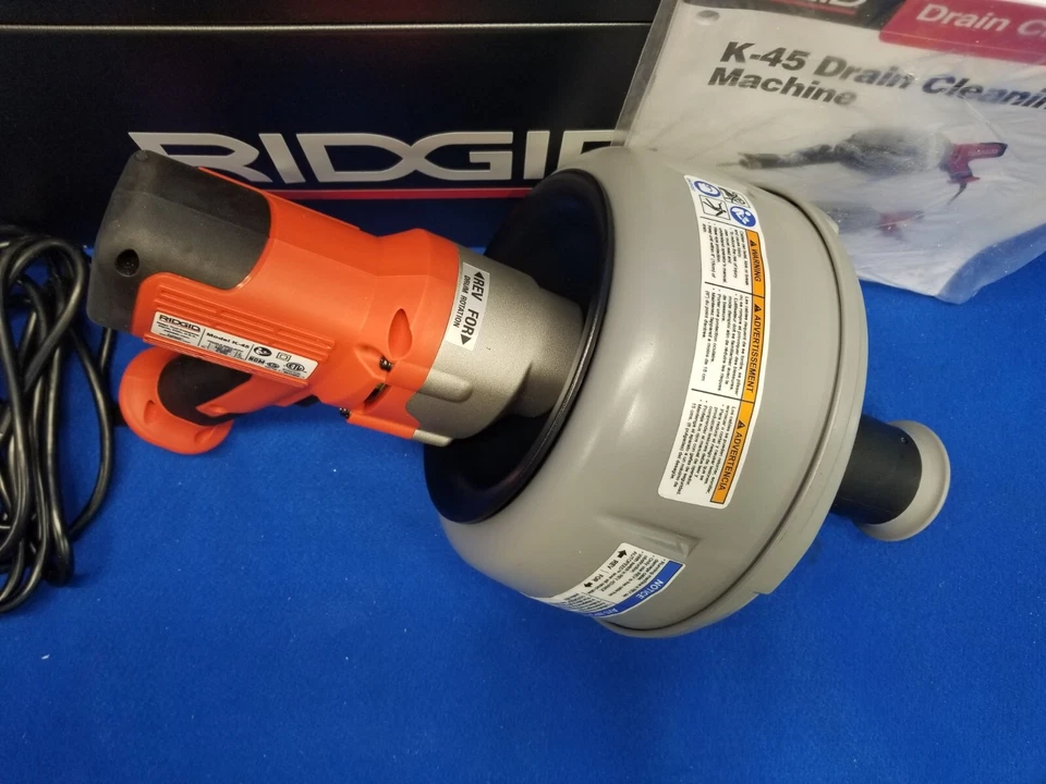 Pistola de limpieza de desagües RIDGID K-45-1, manual, 600 rpm 6DNX8 Foto 4 de 4