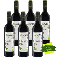Biorebe Merlot Vegan Igp Trocken 13,5% Vol 6 X 75Cl De-ÖKo-039 Bio Rotwein