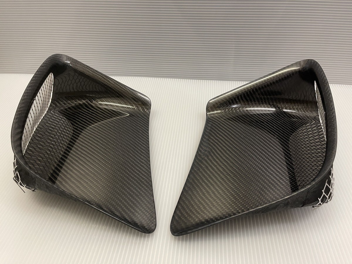 CARBON FIBER SIDE AIR DUCT PANEL COVER RIGHT & LEFT FOR HONDA