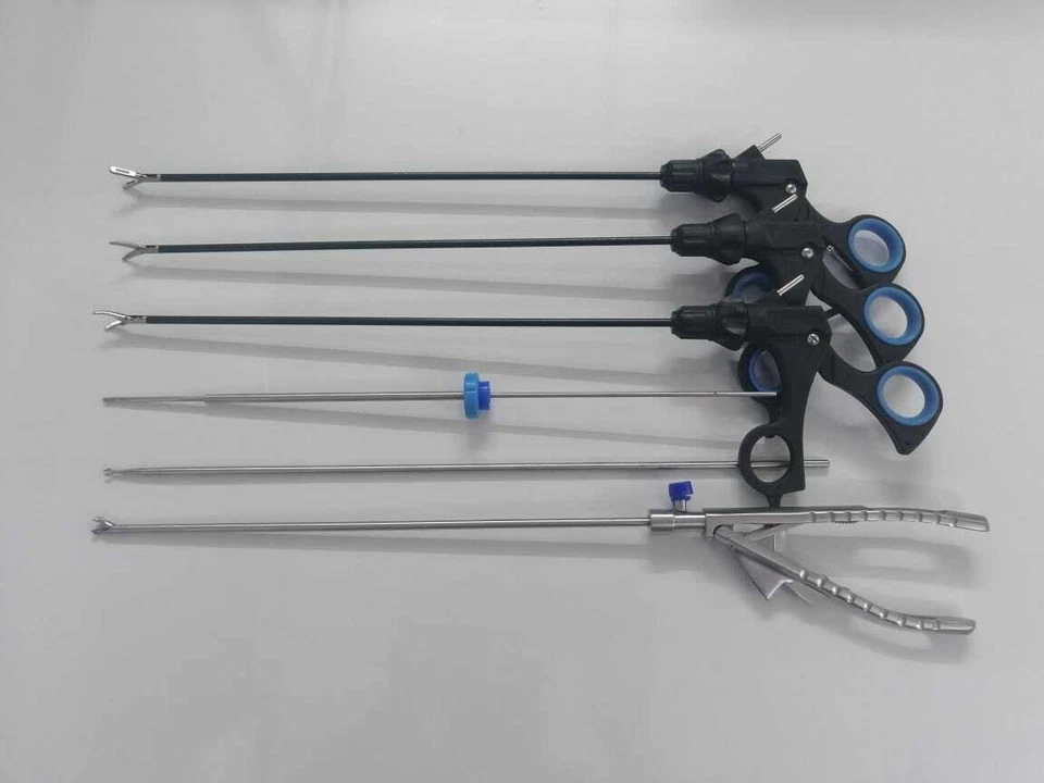 Laparoscopia Virtual Endo Entrenador Entrenamiento Set Caja Instrumentos Laparoscópicos 11 Piezas Foto 2 de 4