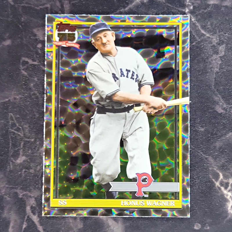 Topps 2026 Honus Wagner Pirates, Crackle & All Star Game Parallels