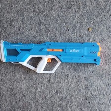 Zuru X-Shot Water Blaster Fast Fill Mega Pulse Motorized Toy Soaker Blue