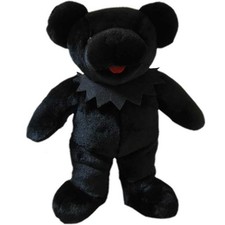 14Inch Plush Bear Black Peter / Grateful Dead Bean