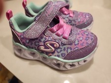 Skechers Girls S-Lights: Heart Lights Sz6
