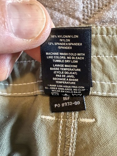 Kuhl Renegade Pants Mens Light Brown Hiking Utility Trail Outdoors 36x34 EXC - Picture 11 of 16