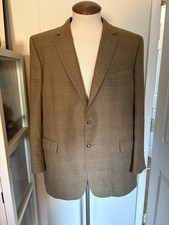 Jos. A. Bank Men s 100 Wool Brown Blazer Signature Series Size 46L