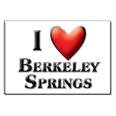 Berkeley Springs, Morgan County, West Virginia - Fridge Magnet