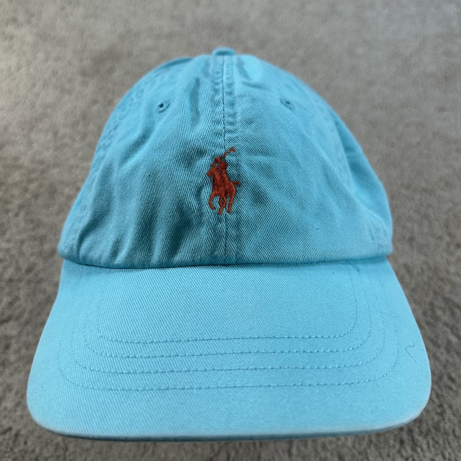 Cappello vintage Polo Ralph Lauren berretto cinturino schiena ricamato piccolo pony classico polo uomo