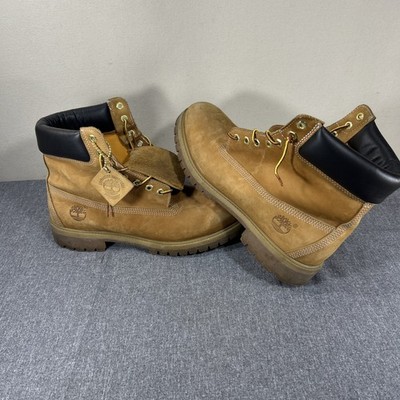 Timberland Classic 6-Inch Premium Men s 11M Wheat Nubuck Waterproof Boots 10061