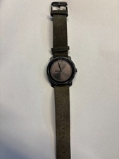 Movado Bold unisex watch Green strap Needs Battery