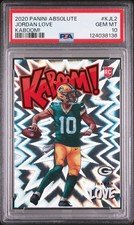 2020 PANINI ABSOLUTE KABOOM! #KJL2 JORDAN LOVE ROOKIE RC PSA 10 GEM MINT 