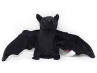 Cornelissen - Kuscheltier - Fledermaus Mit Band - Pechschwarz - 36 Cm