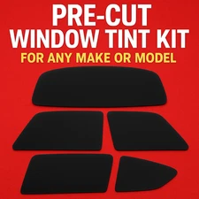 Ceramic Pre Cut Car Window Tint Kit Any Make Model | Custom All Sides & Rear