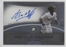 2010 Bowman Platinum Auto Refractor Adeiny Hechavarria #BPA-AH Auto mx0