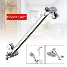 👍 New 11" Long Solid Brass Adjustable Shower Head Extension Arm With Lock Joint