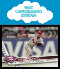 Andres Blanco 2017 Topps #690 Philadelphia Phillies Baseball Card