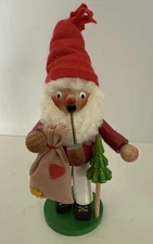 Vintage Original Steinbach German Smoker Santa Christmas Tree Incense Figurine