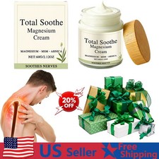 Total Nerve Soothe Magnesium Cream, Joint Relief with Mineral Delivery 60g Daily