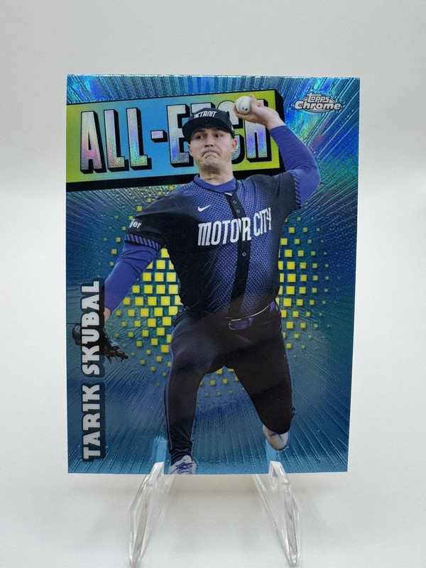 2025 Topps Chrome All-Etch Tarik Skubal #CAE-16 Detroit Tigers MLB