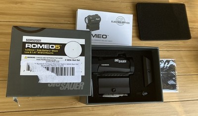 SIG SAUER ROMEO5 1x20mm 2MOA Red Dot Sight - Open Box