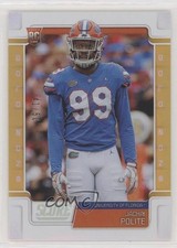 2019 Score Rookies Gold Zone 41/50 Jachai Polite #372 z7h