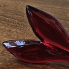 VTG  Studio Art Glass Blenko  Tangerine Fish Amber  MCM 15" — photo 4