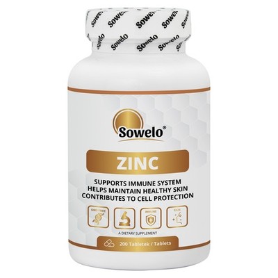Zink - Tabletten - 150% Tagesdosis - Immun-, Haut-, Testosteronunterstützung - Sowelo