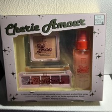 THE BEAUTY CROP CHERIE AMOUR 3 Pcs  ~ Eye Shadow Palette - Blush- Setting Spray