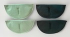 2 PAIR SET GREEN STICKY TAPE CLOTHING SHOULDER PADS — photo 1