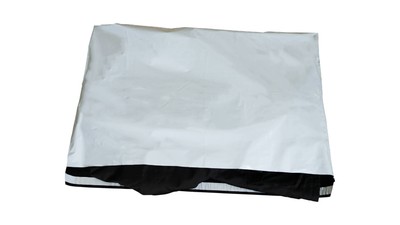 1x Versandtaschen selbstklebend Versandtüten Coex 900 mm 60 µm SK-Streifen Weiss