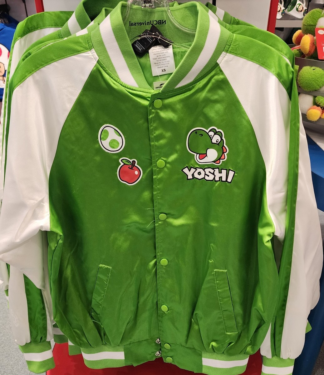 ジャケット・アウター Yoshi Universal Epic Universe Nintendo World Yoshi Green Bomber Jacket X