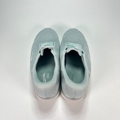 Skechers Martha Stewart Slip Ins Arch Fit Summits Blue Shoes