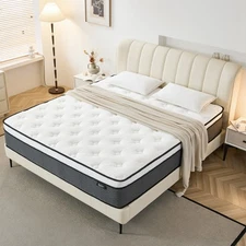12/14 Inch Twin Full Queen King Mattress In A Box Hybrid Spring Gel Memory Foam