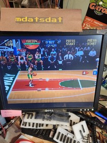 NBA MAXIMUM HANGTIME PCB JAMMA ARCADE BOARD REV L1.03 MINIMAL SPRITE ISSUES.  