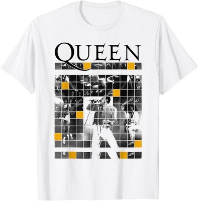 Queen Official Live Concert Blocks T-Shirt