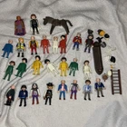 Vintage Playmobil Geobra Figures Horse Accessories Huge Lot Toys Over 30 Pieces