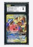 Pokemon CGC 8 Mega Lopunny & Jigglypuff GX Holo 2019 165/236 Cosmic Eclipse ENG