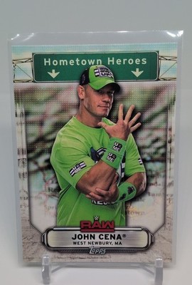 2019 Topps WWE Raw - Hometown Heroes John Cena #HH-21