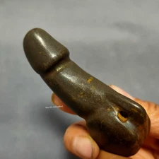 1×Red Mountain Culture Crafts Iron Stone Small Yang Pendant Dragon Root Jewelry