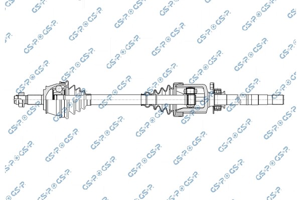 GSP Antriebswelle FüR Alfa Romeo 156 Sportwagon 1.9 JTD 16V Lancia Lybra SW-image
