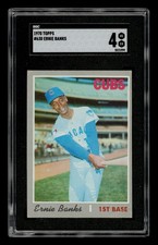 1970 Topps Set-Break #630 Ernie Banks SGC 4 VG EX