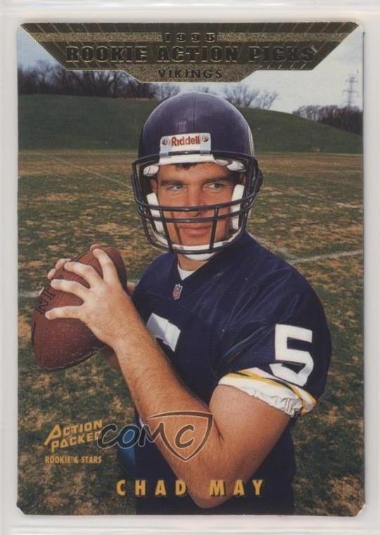 1995 Action Packed Rookies & Stars Chad May #87 RC 1k3