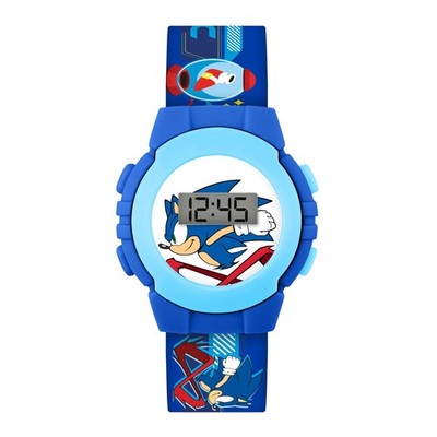 Sonic Sega The Hedgehog SNC4316 Digitaluhr, Blau