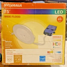 SYLVANIA 75w Wide Flood LED