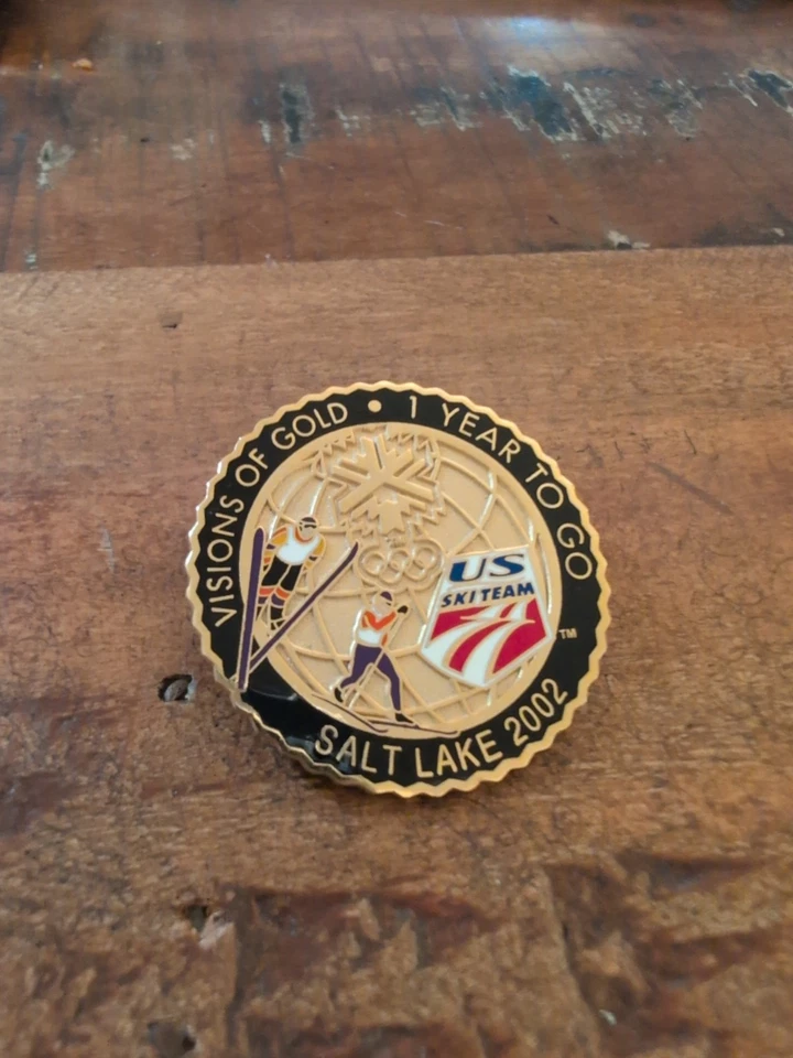 244/800 OLYMPICS UTAH - EQUIPO DE ESQUÍ DE EE. UU. - CARRERAS DE SALTO - 1 AÑO PARA IR 1,5" Foto 2 de 3