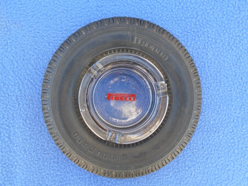 Vintage Pirelli Tire Ashtray Cinturato Excellent Gas Oil Sign Collectible