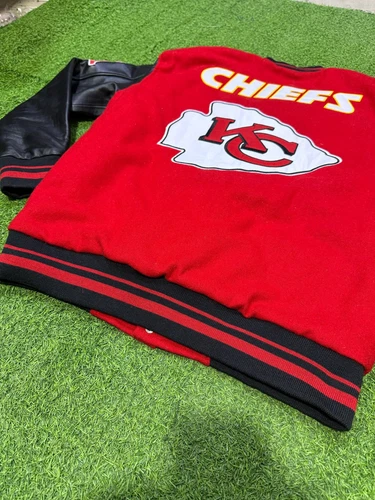 Kansas City Chiefs JH Design Baseball Jacket